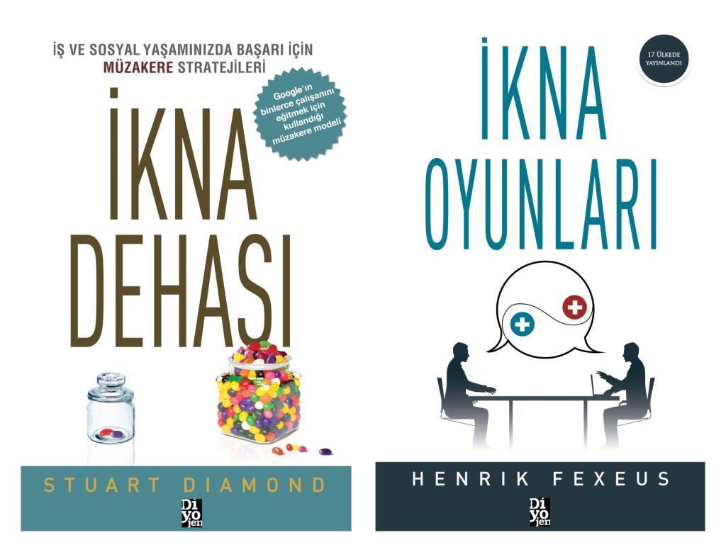 İkna Dehası + İkna Oyunları Set 2 Kitap