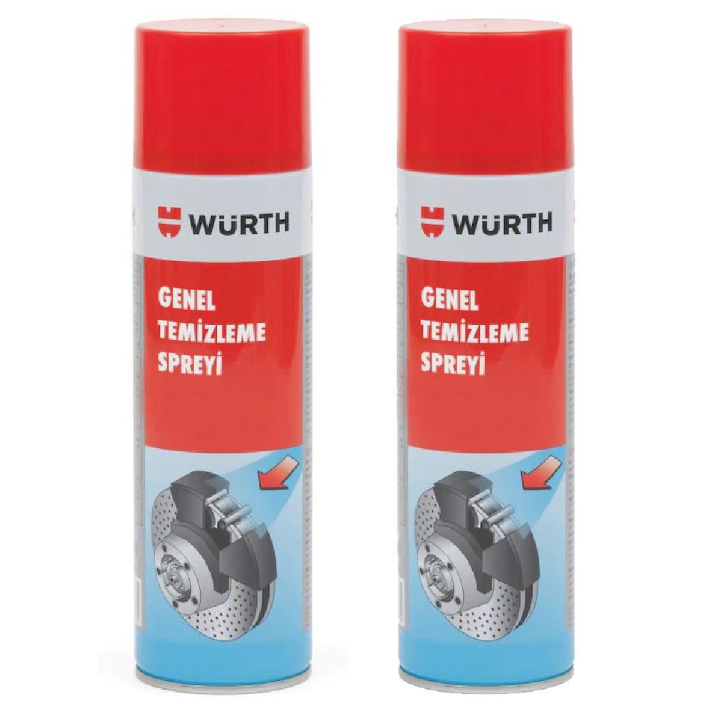 Würth Fren Balata Ve Genel Temizleme Spreyi 2x 500 ml