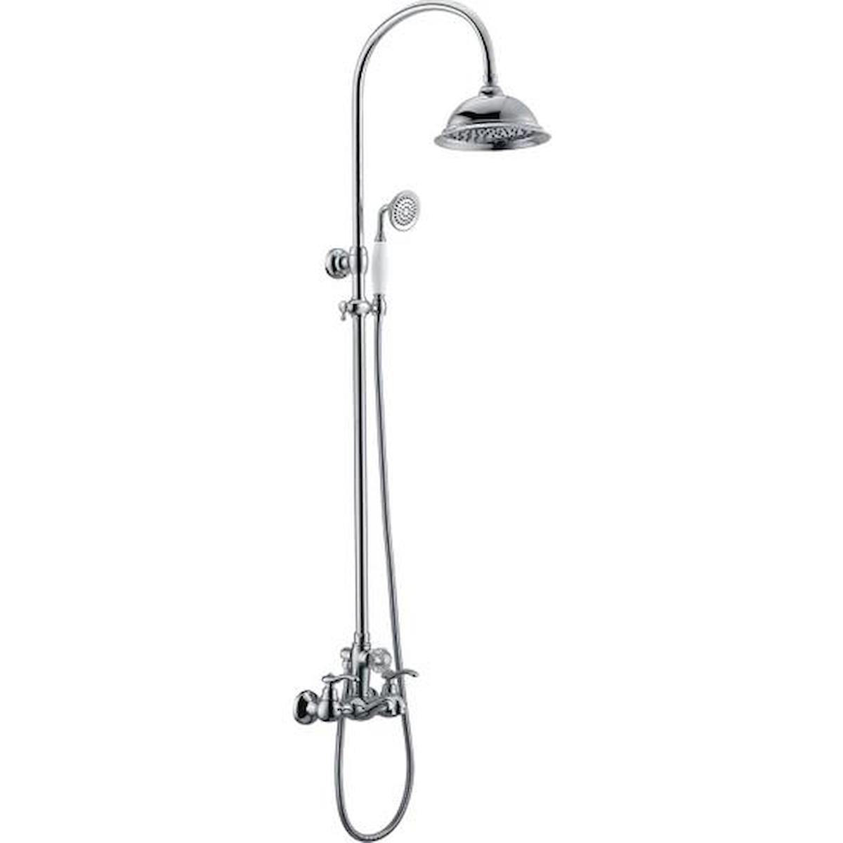 Fontana Banyo Bataryası+Dus takımı Krom Fm-0251