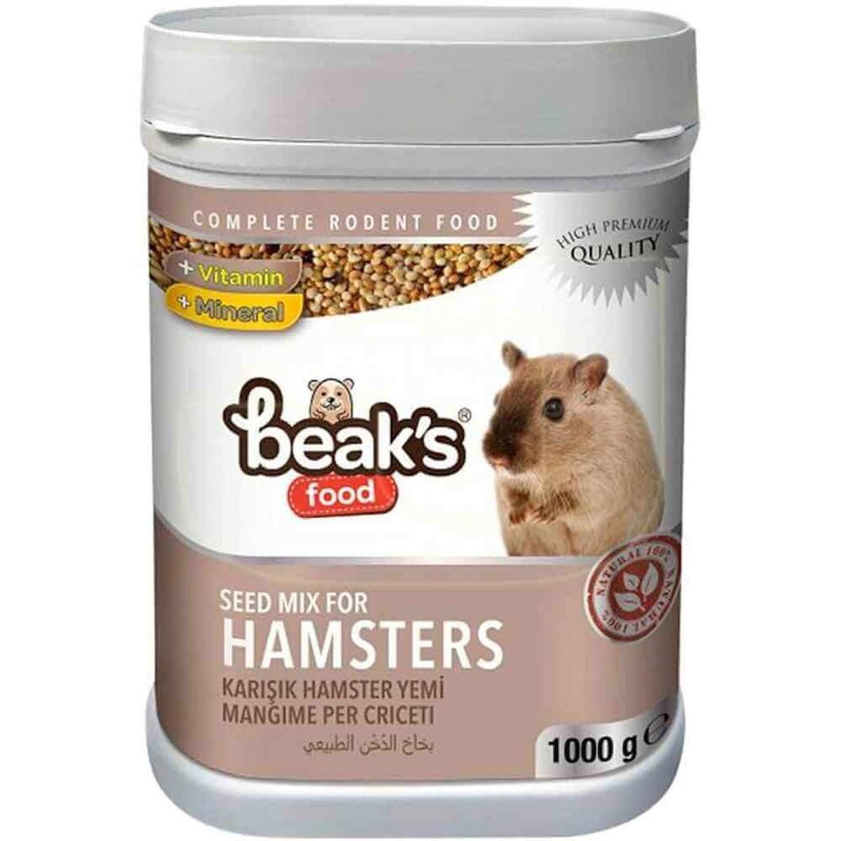 Beaks Karışık Hamster Yemi 1000 gr