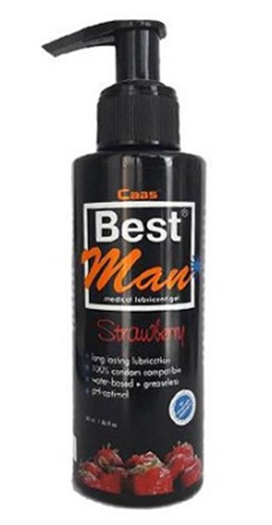 Cabs Bestman Büyük Boy Çilekli Güçlü Kayganlaştırıcı Jel 150Ml