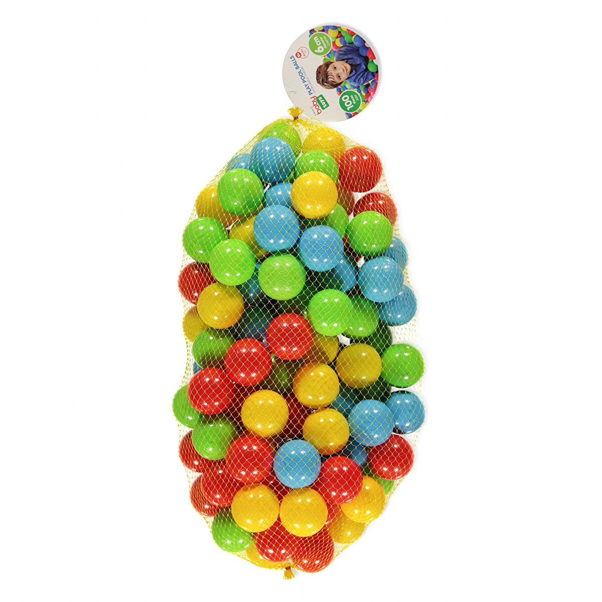 baby toys Bebek Oyun Havuzu Topları 100'lü 6 cm
