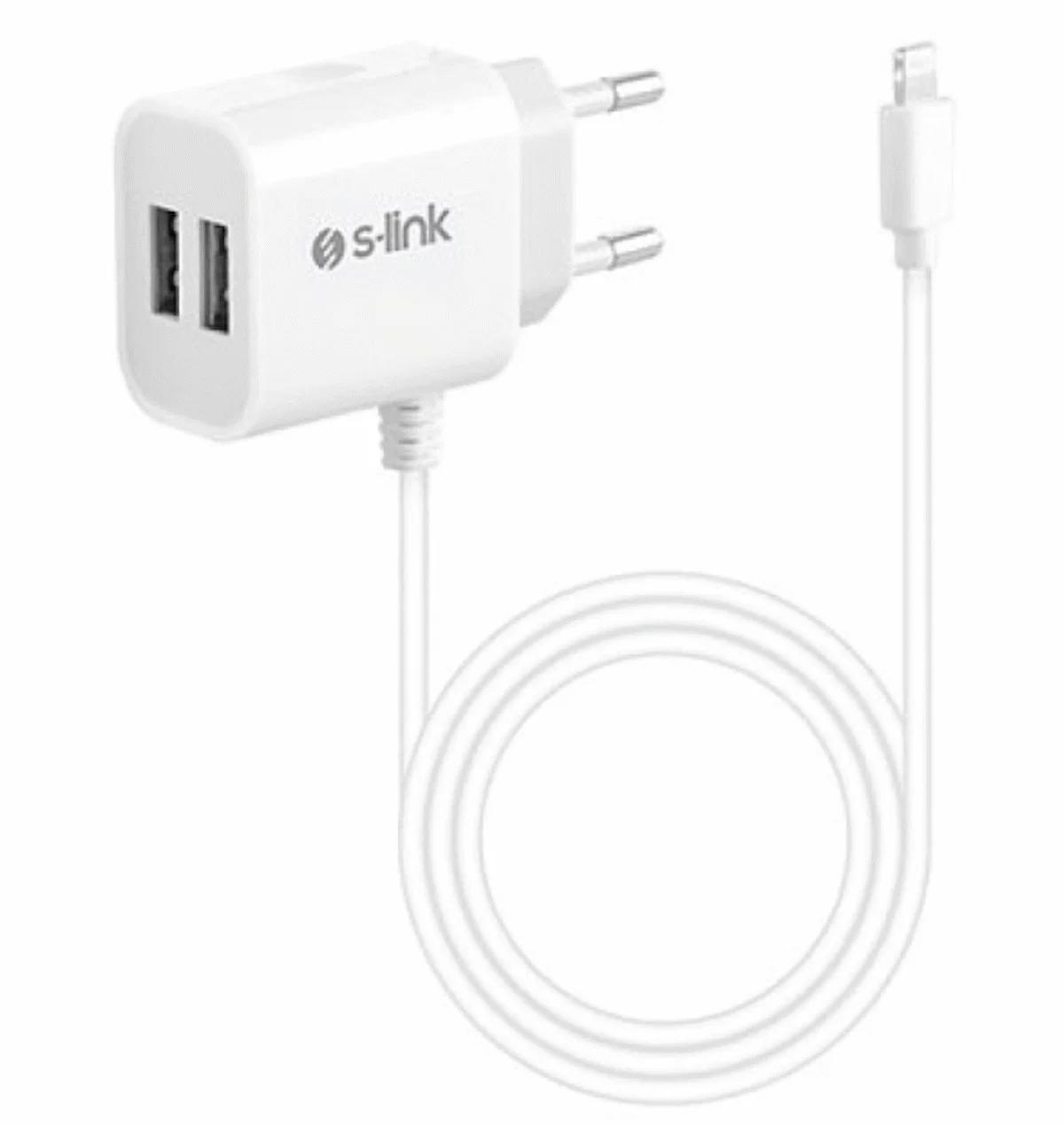 S-LINK HIZLI VE GÜVENLİ APPLE ŞARJ SETİ