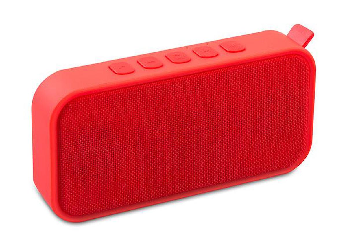 Mikado MD-55BT Kırmızı Speaker FM Destekli Bluetooth