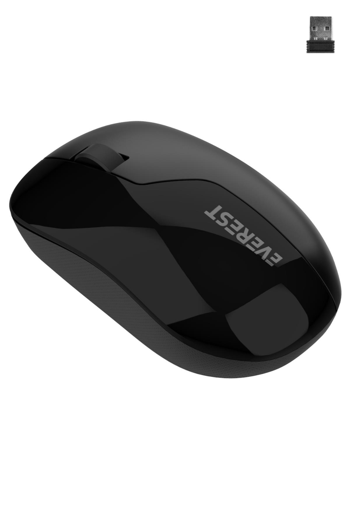 Everest SMW-973 Usb Siyah 2.4Ghz Kablosuz Mouse