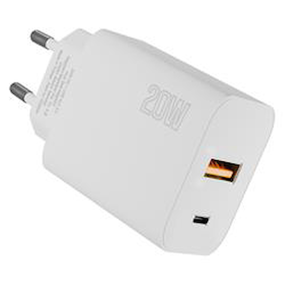 Hytech HY-XE46 Type USB-C 20W PD +USB QC 3.0 Hızlı Ev Şarj Adaptörü