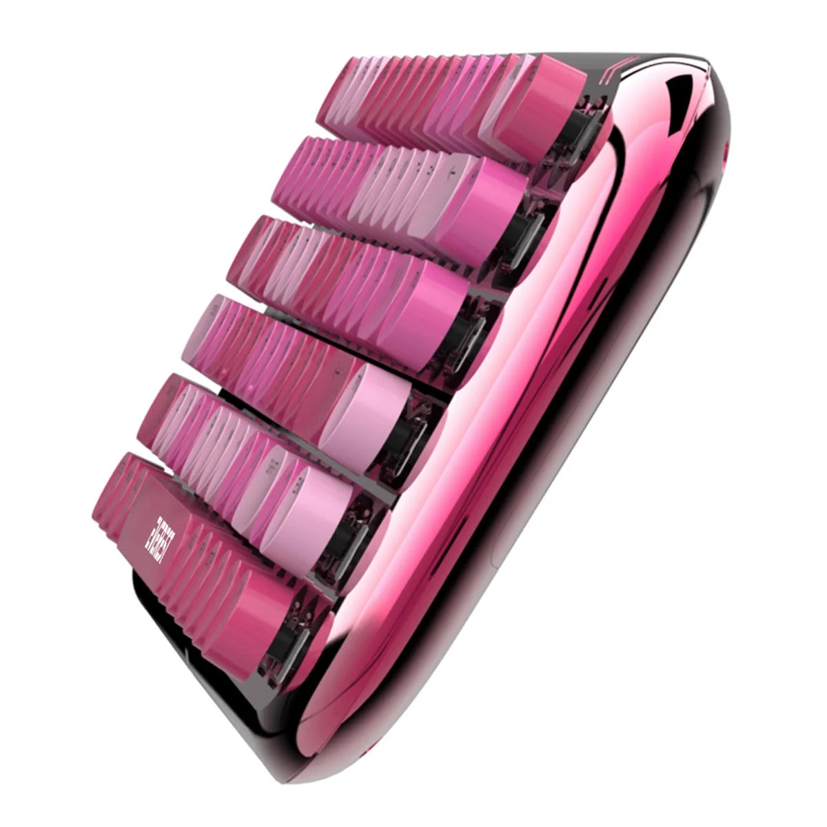 Everest KB-BT09 PARRY Renkli Tuşlu Pembe Bluetooth+ 2.4Ghz Q Yuvarlak Tuşlu Mekanik Klavye Kablosuz klavye