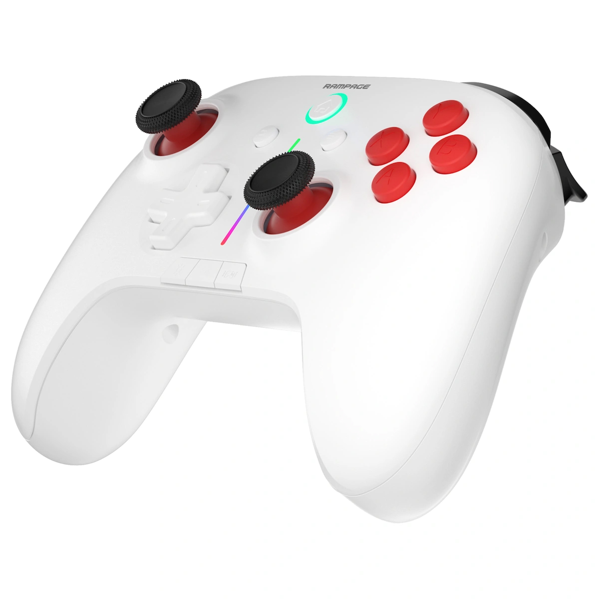 Rampage Hydra Android/PC Uyumlu Kablosuz (Bluetooth & 2.4 GHz) Oyun Kolu Gamepad – Beyaz