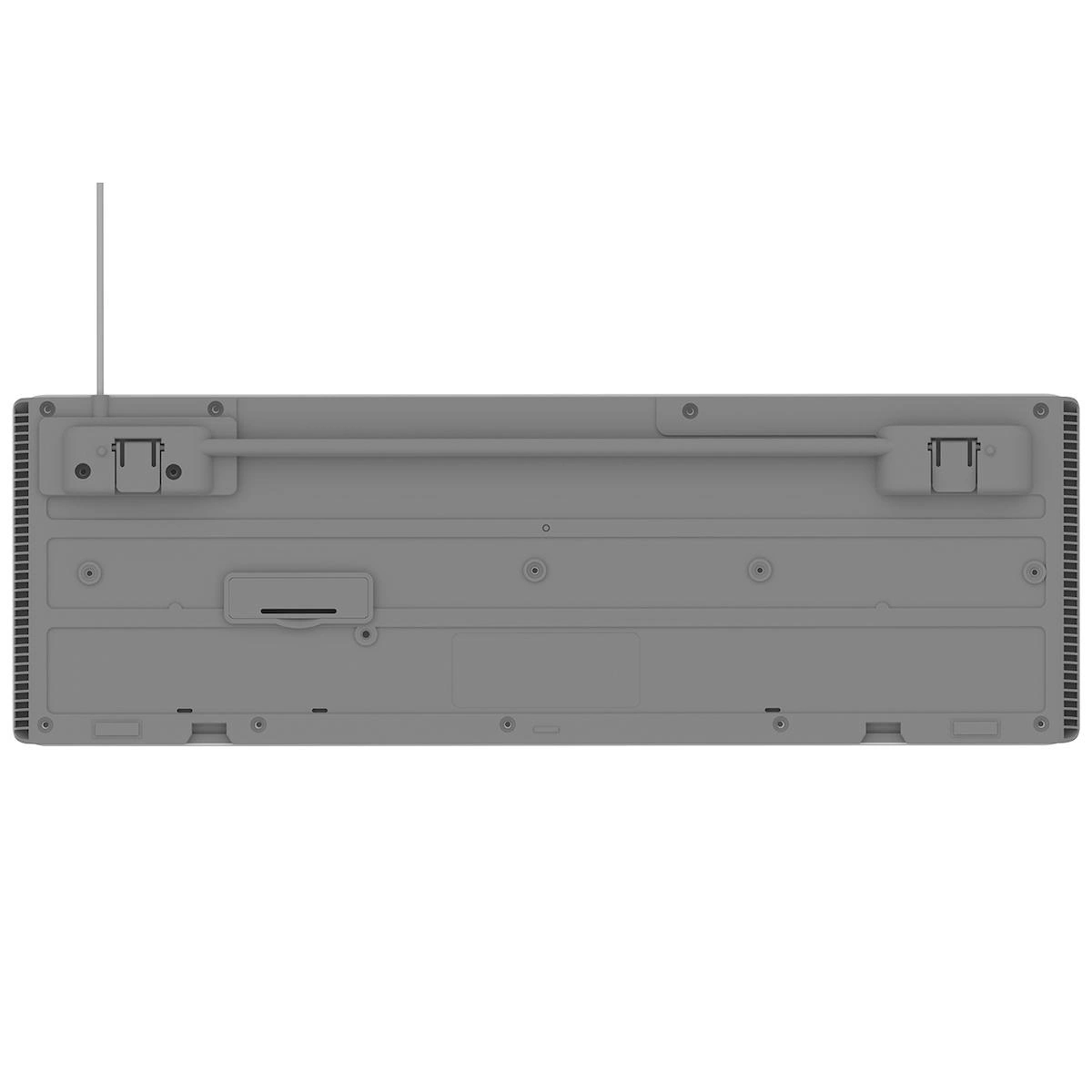Everest KB-74 USB Rainbow Aydınlatmalı Q Membrane Multıemdya Gaming Oyuncu Klavyesi (Beyaz Gri)