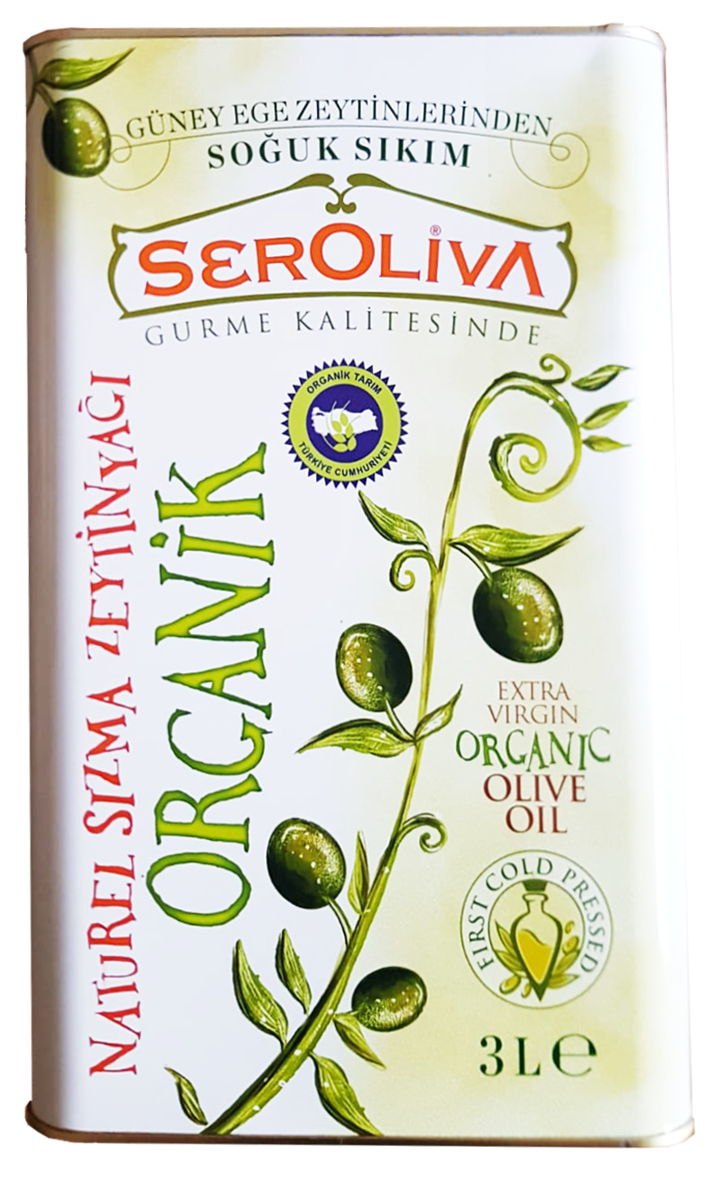 Seroliva Naturel Sızma Zeytinyağı Siyah Zeytinyağı 3 lt 