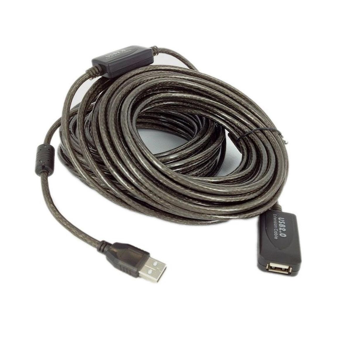 electroon 30Metre USB Uzatma Kablosu Filtreli - USB 2.0