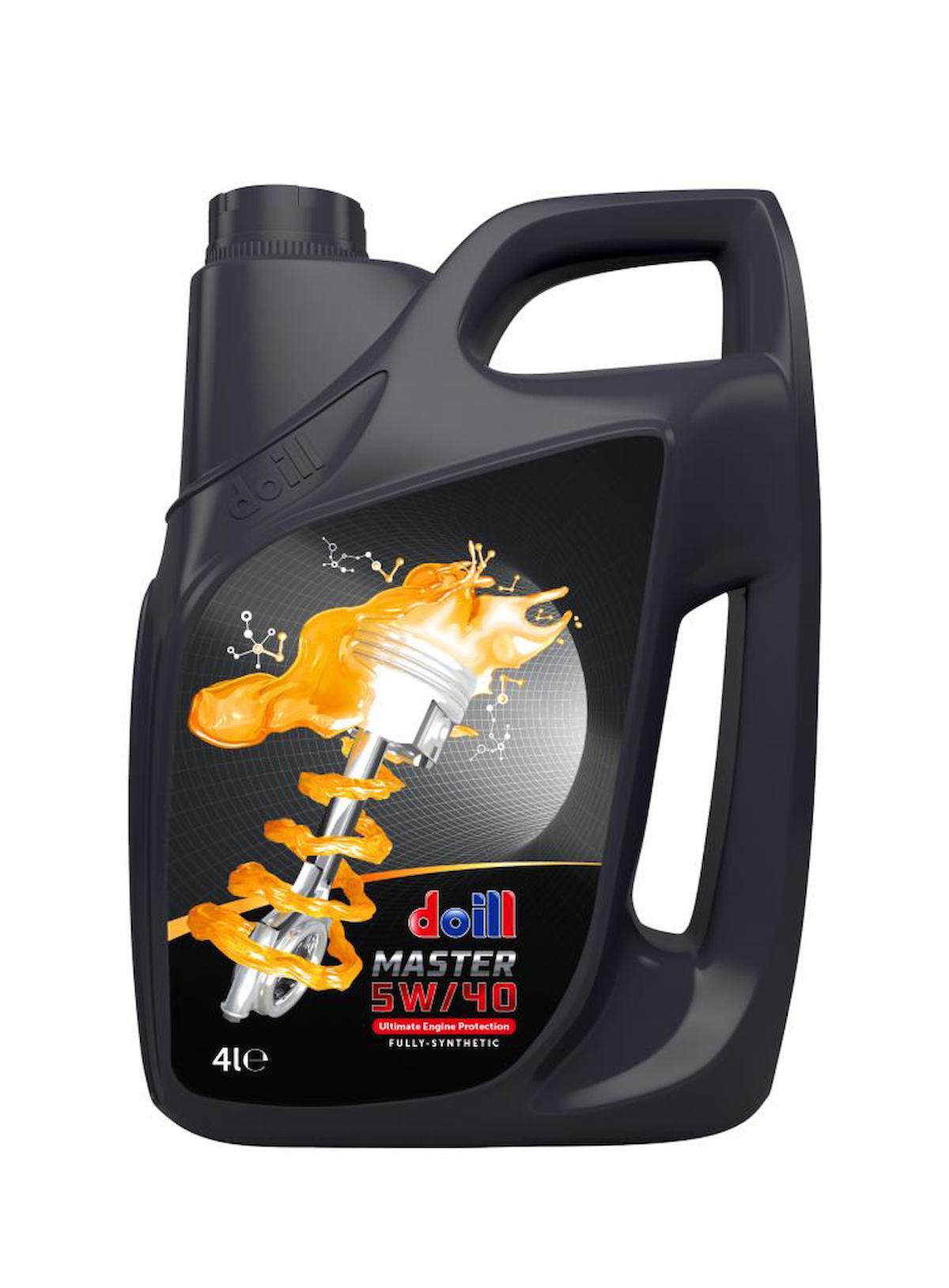 MASTER 5W-40 API SM/CF ACEA A3/B4 4 Litre Tam Sentetik Motor Yağı (Üretim Yılı: 2024)