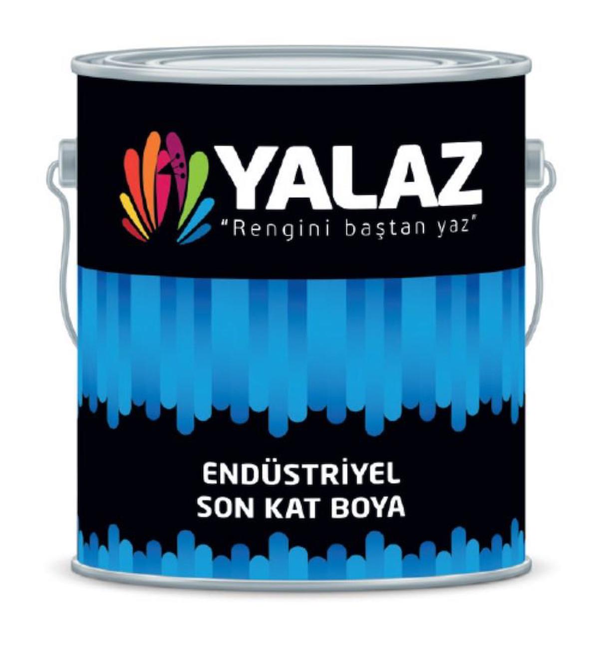 Yalaz Endüstriyel Boya 2,5 Kg Mat Siyah