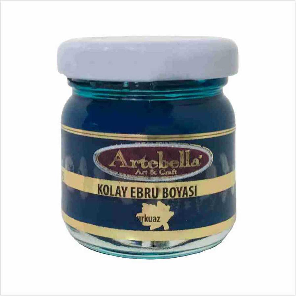 Artebella Kolay Ebru Boyası Turkuaz 40ml