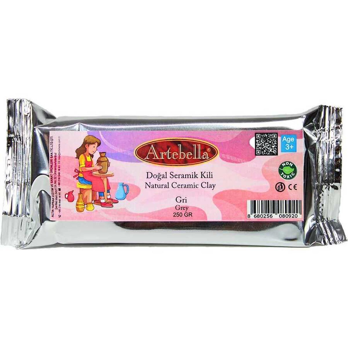 Artebella Doğal Seramik Kili Beyaz 250gr