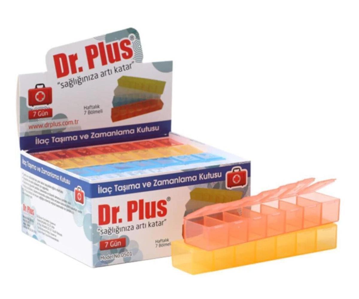 Dr Plus Haftalık İlaç Taşıma Kutusu 7 Gün