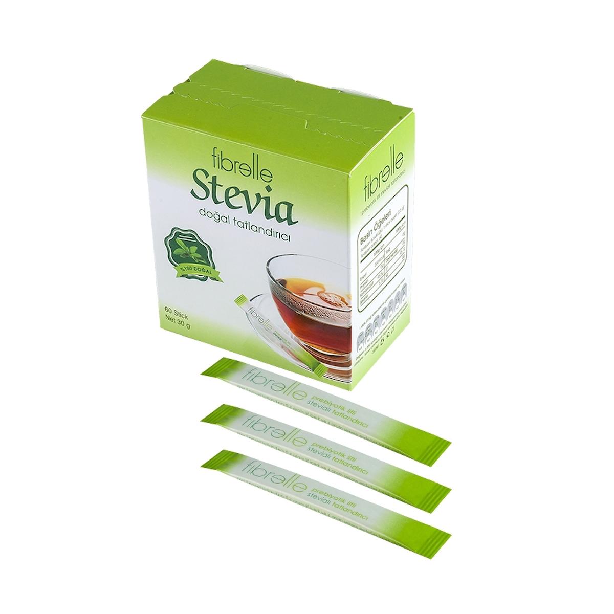 Fibrelle Prebiyotik Lifli Stevia lı Tatlandırıcı  0,5 gr 60 Adet 1 adet