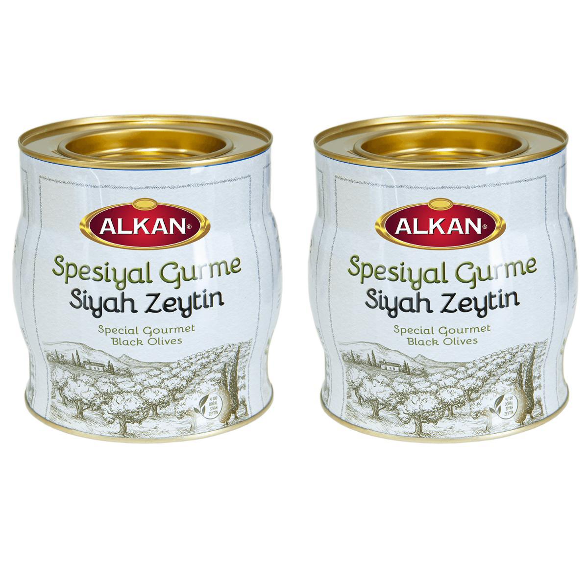 Alkan Spesiyal Gurme Zeytin 2kg 2'li Kampanya