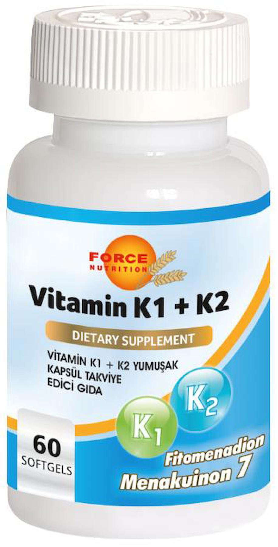 Vitamin K1 Vitamin K2 60 Softgel