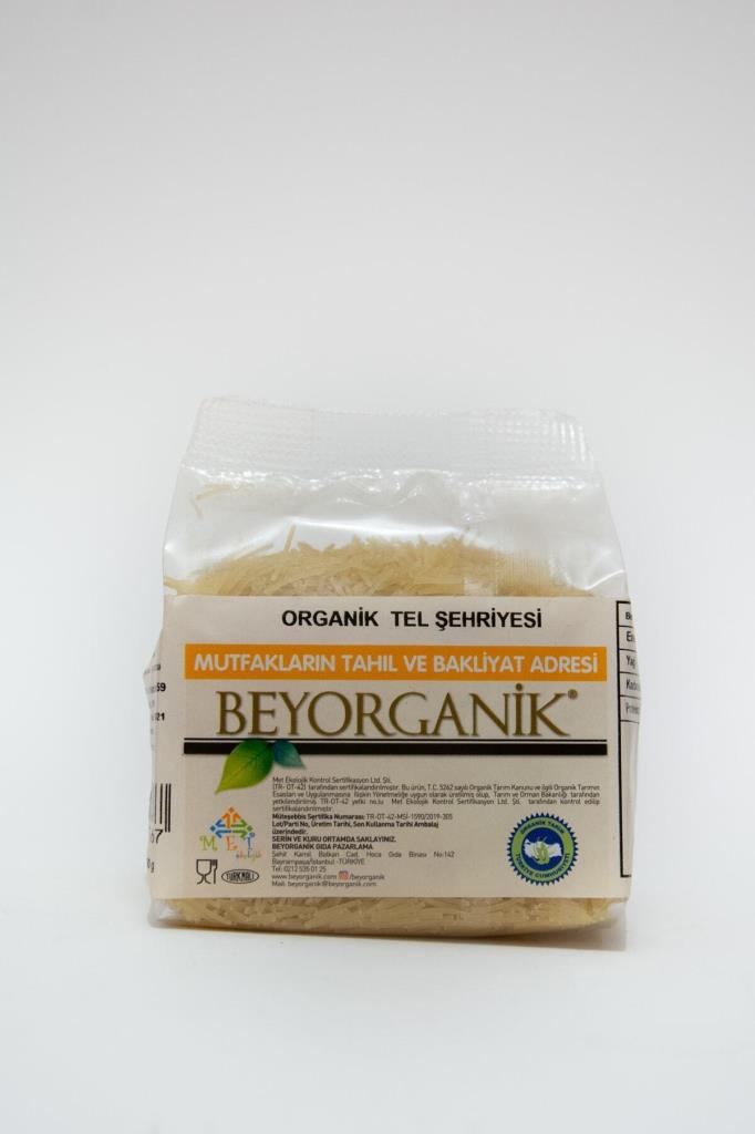 Organik Tel Şehriye (250 gr) -  Beyorganik