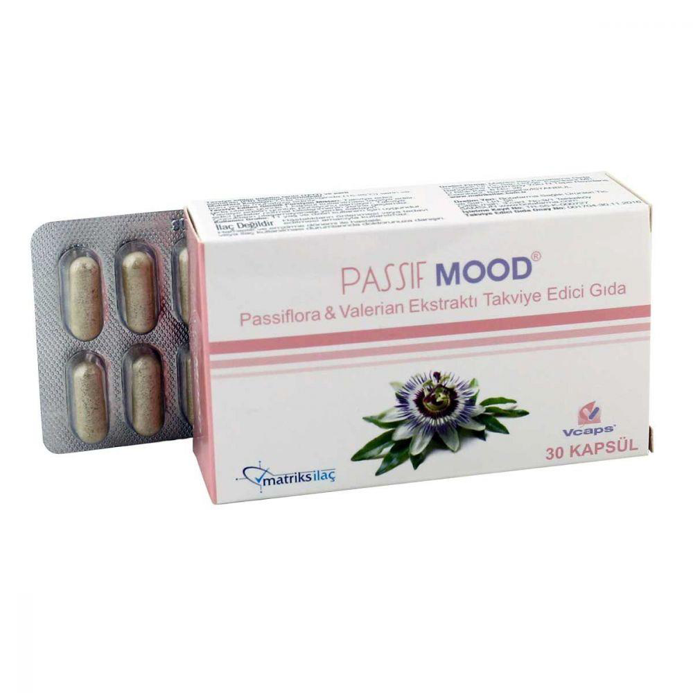 Matriks Passif Mood Passiflora & Valerian 30 Kapsül