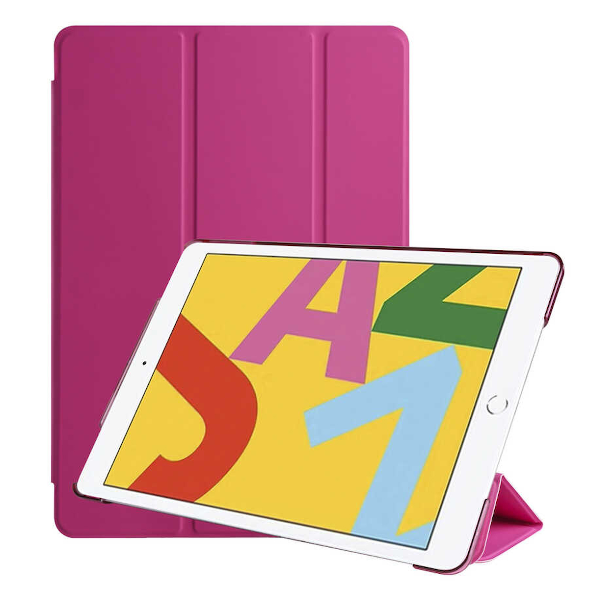 iPad 10.2 2021 (9.Nesil) Smart Cover Standlı 1-1 Kılıf