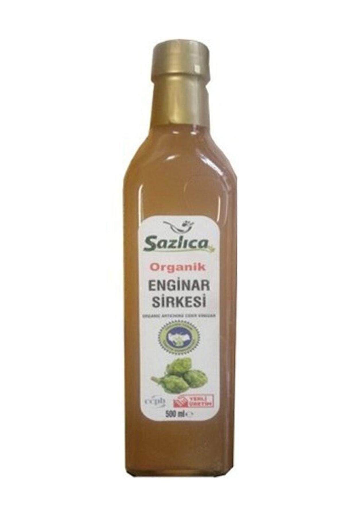 Sazlıca Organik Enginar Sirkesi 500 ml.