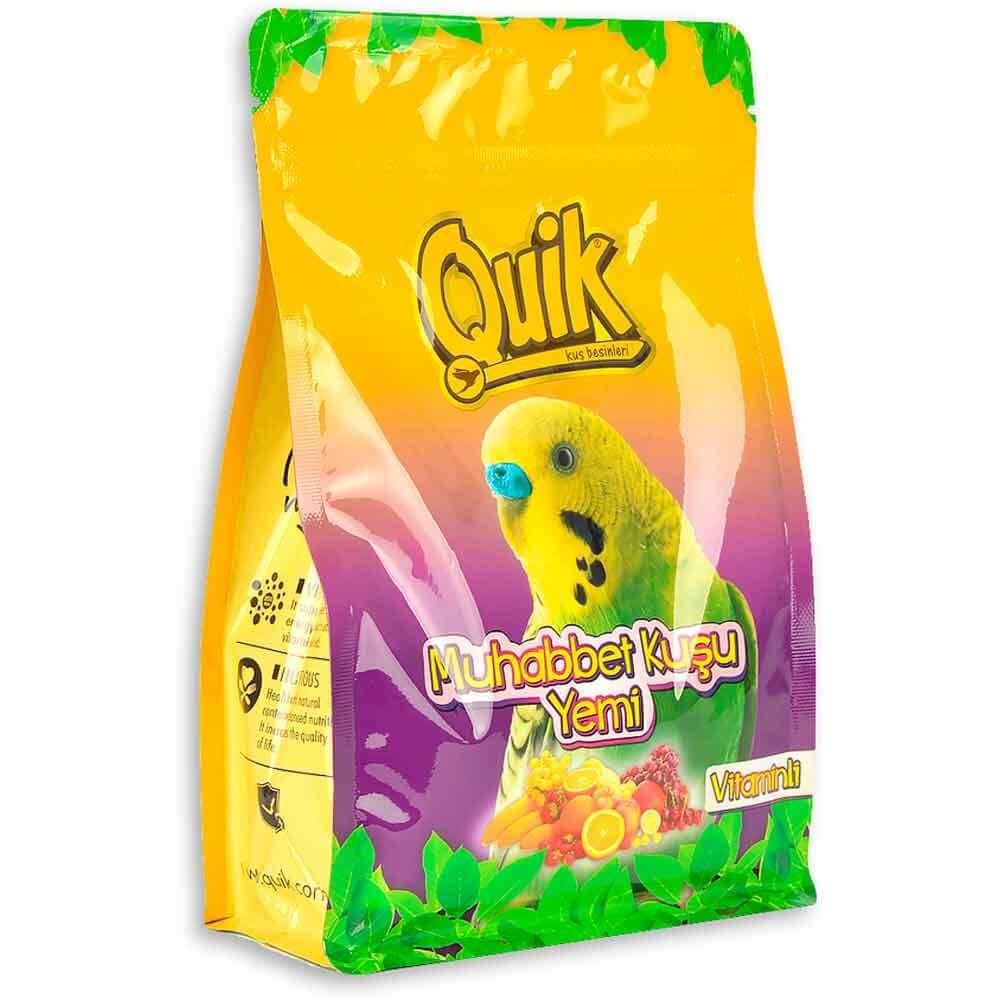 Quik Meyveli 400 Gr Muhabbet Kuşu Vitaminli Yemi 