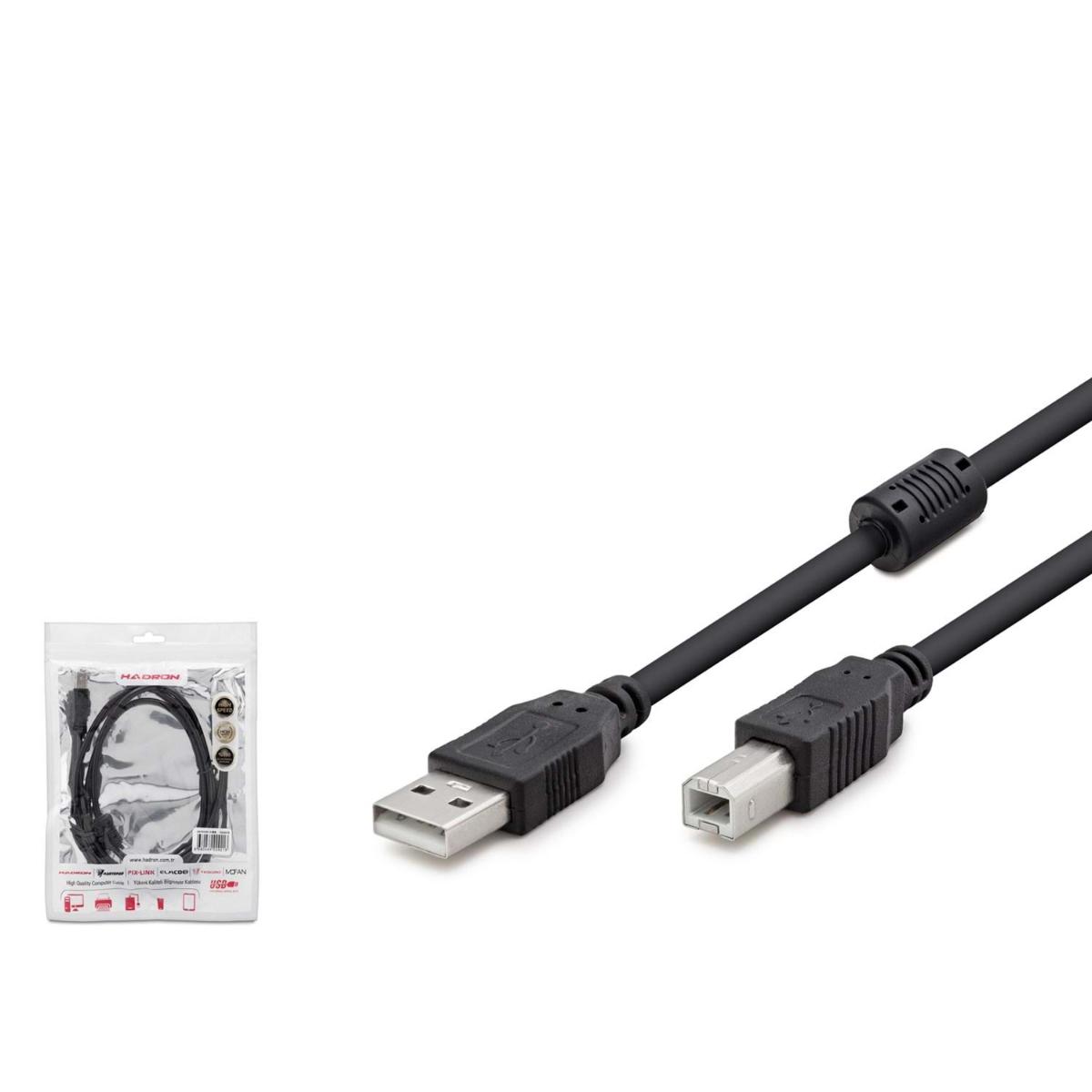 YAZICI KABLOSU USB 1.5MT HADRON HDX-7505