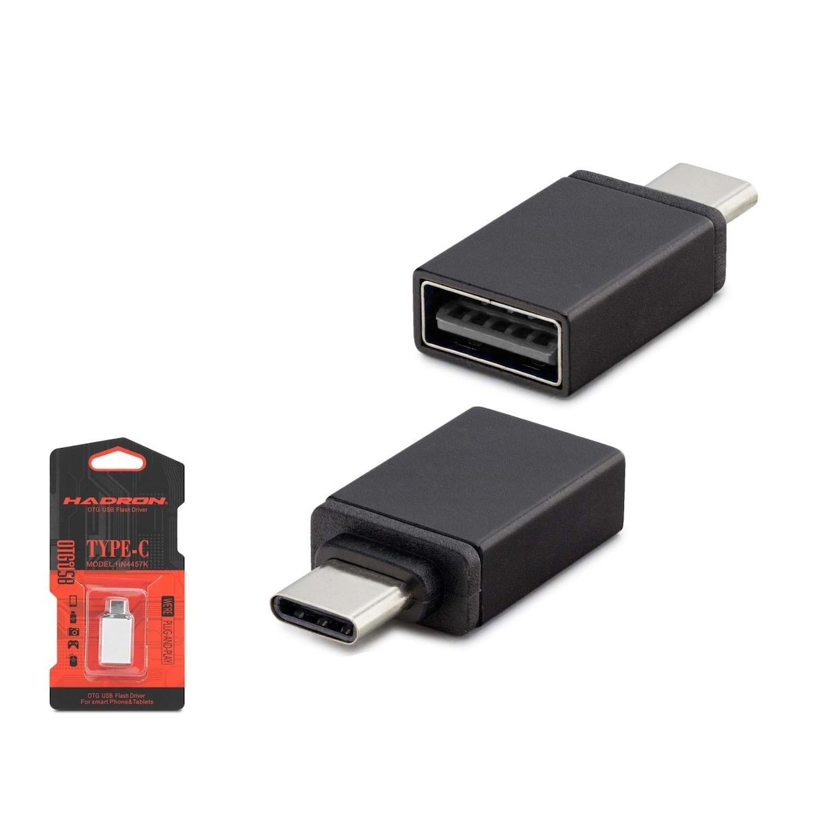 OTG TYPE-C TO USB 2.0 ÇEVİRİCİ HADRON HDX-5051