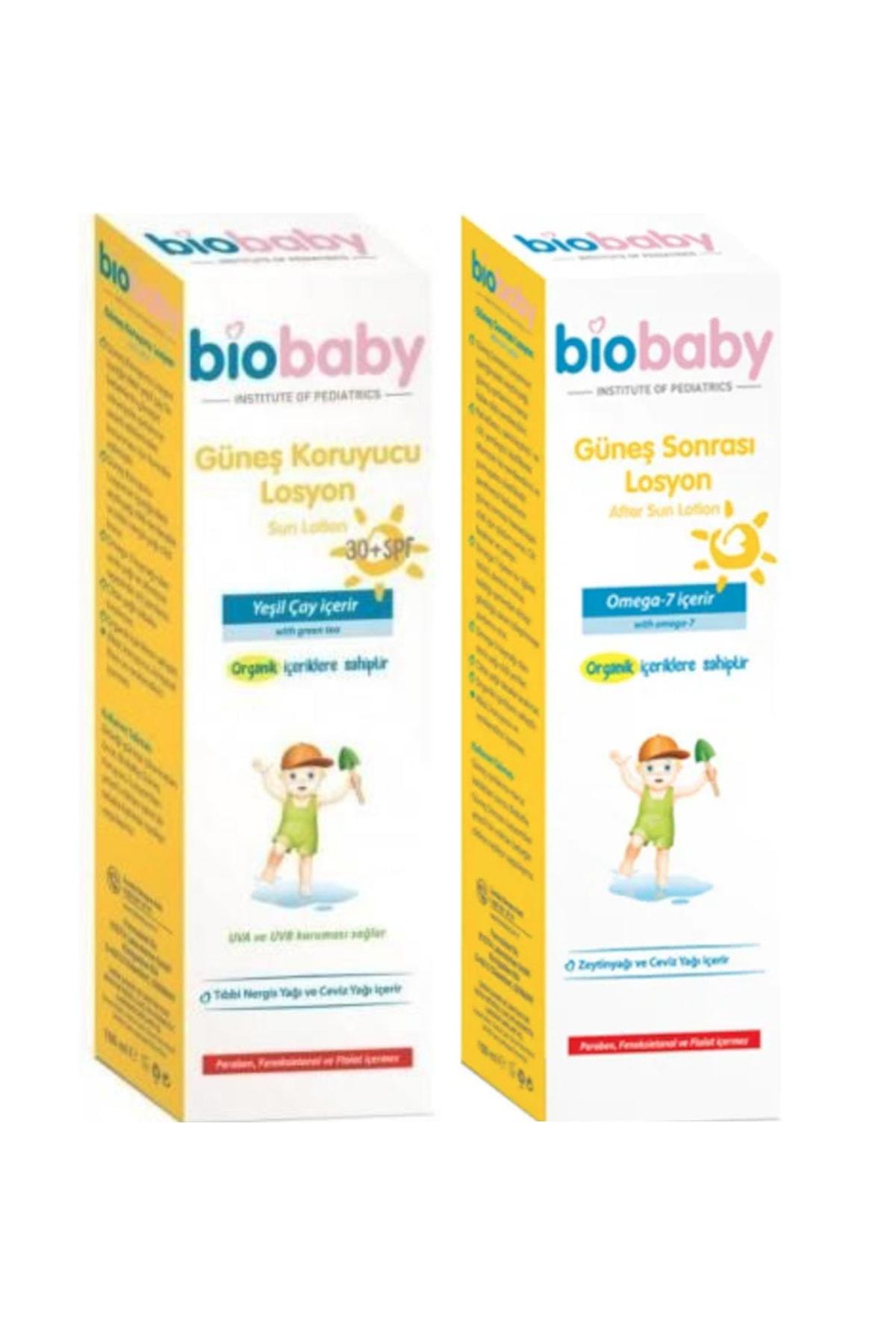 Biobaby Güneş Losyonu Spf 30 100ml + Güneş Sonrası Losyon 100ml