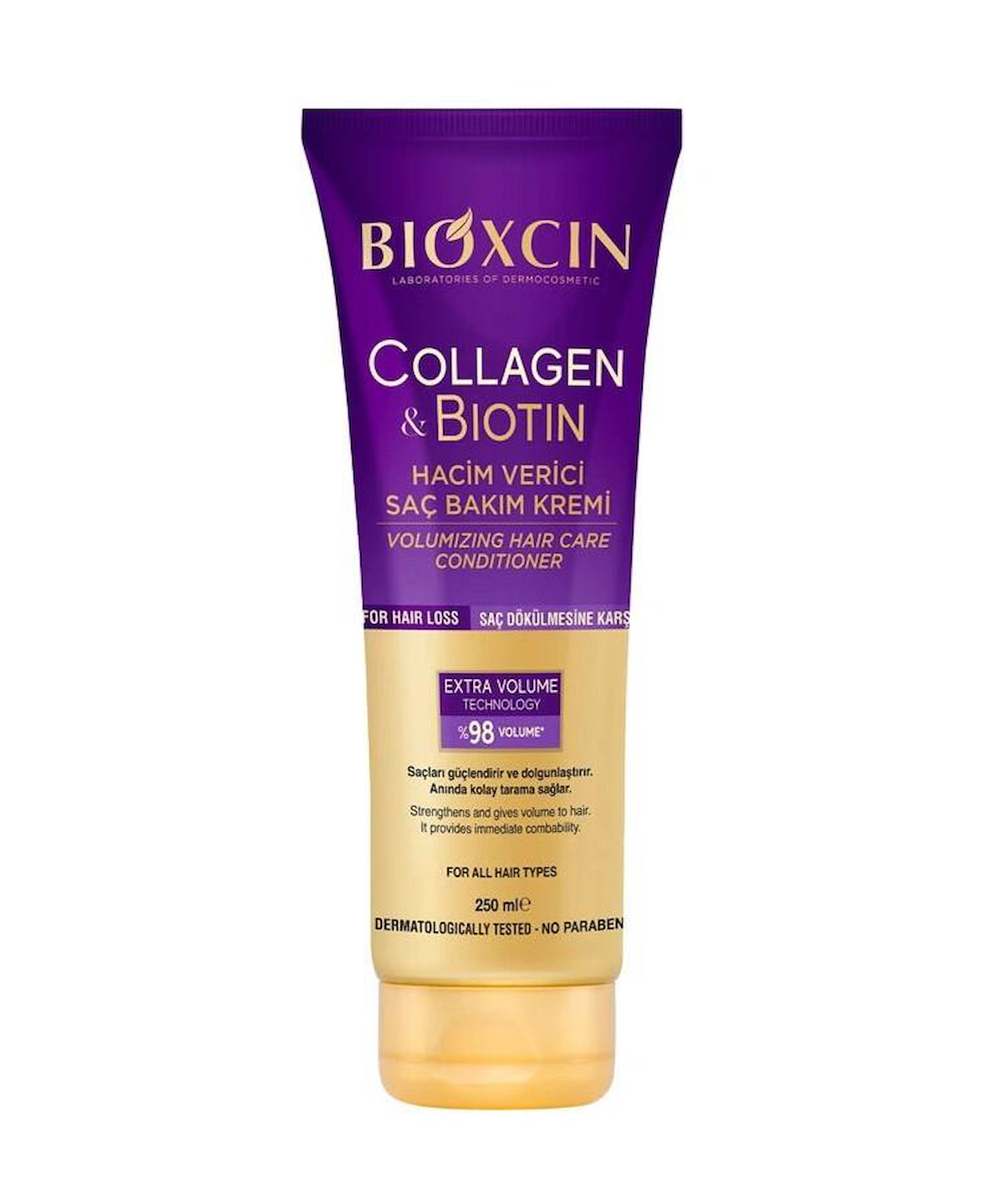 Bioxcin Collagen Biotin Hacim Verici Saç Bakım Kremi 250 ML