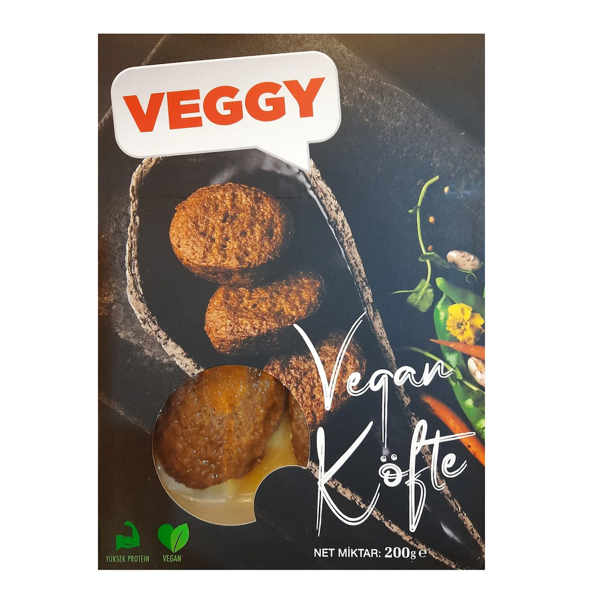 Veggy Vegan Köfte 200gr x 12 Adet