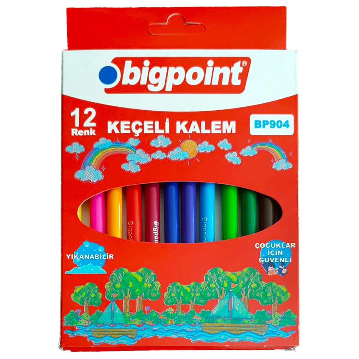 Keçeli Kalem 12'li Set (Karton Kutulu)