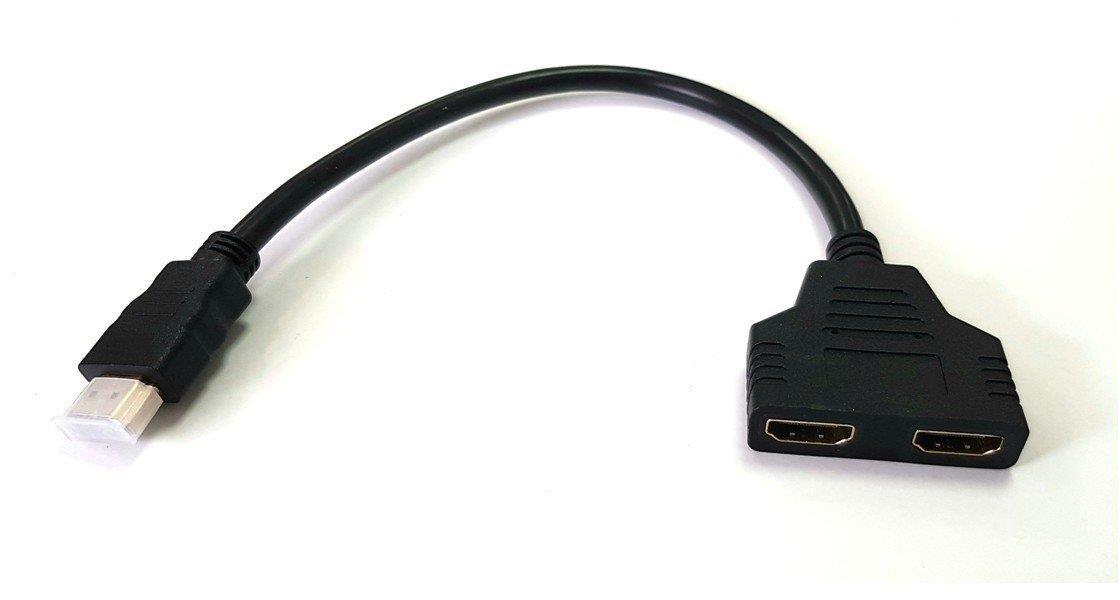 electroon 1x2 HDMI Splitter Kablo - Kargo Ücretsiz