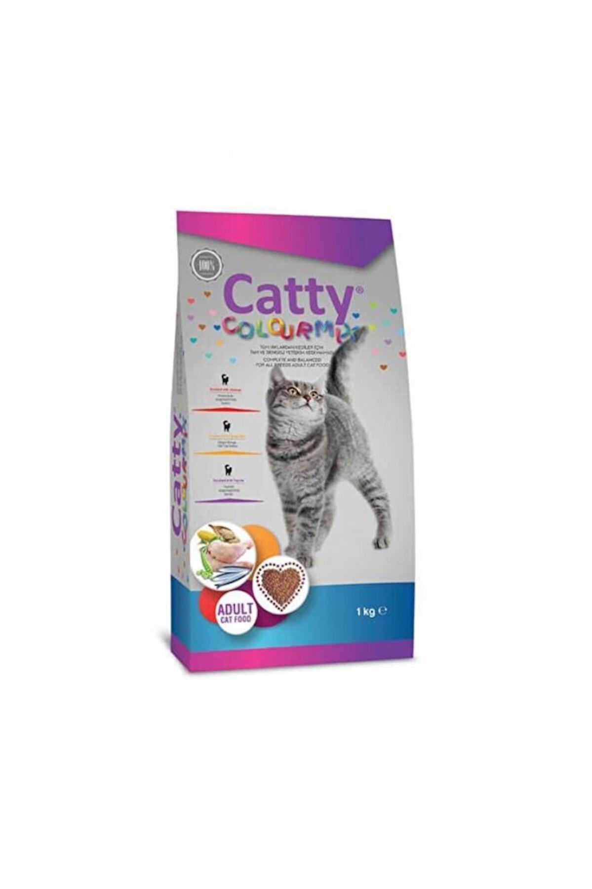 Adult Colour Mix Yetişkin Kedi Maması 1kg