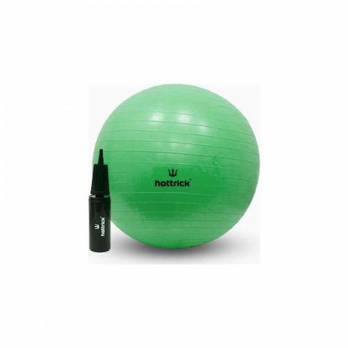 Hattrick Hb-65 Pilates Topu 65 cm  Pompa Yeşil