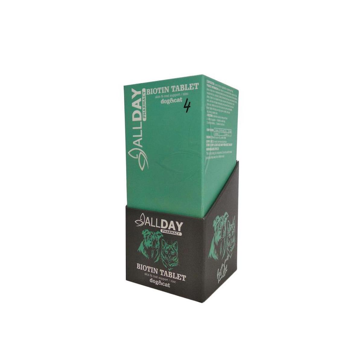 AllDay 4 Biotin Kedi Ve köpekler İçin Tablet 75 gr