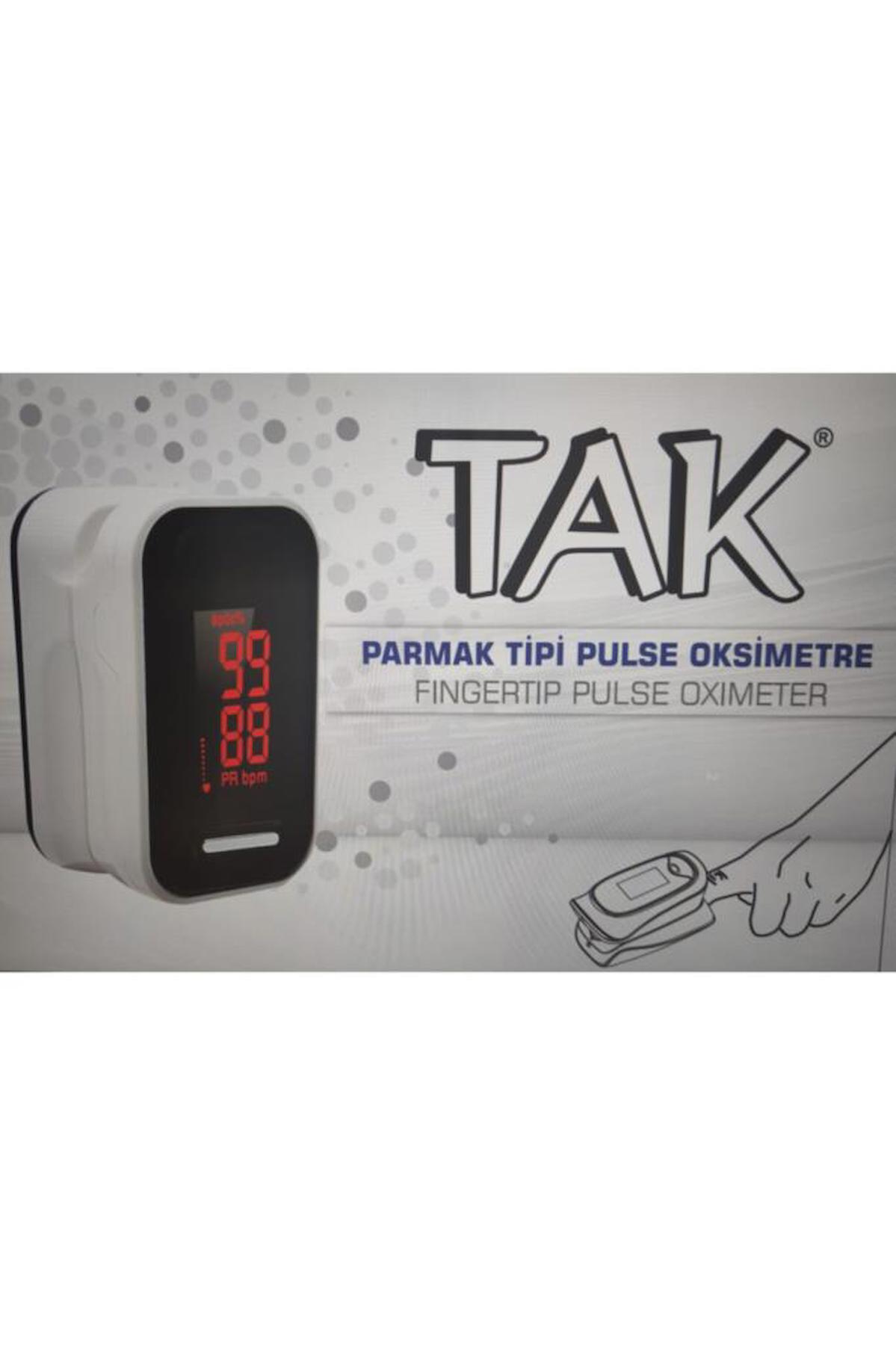 TAK PARMAK TİPİ PULSE OKSİMETRE 1 ADET (2 YIL GARANTİLİ)