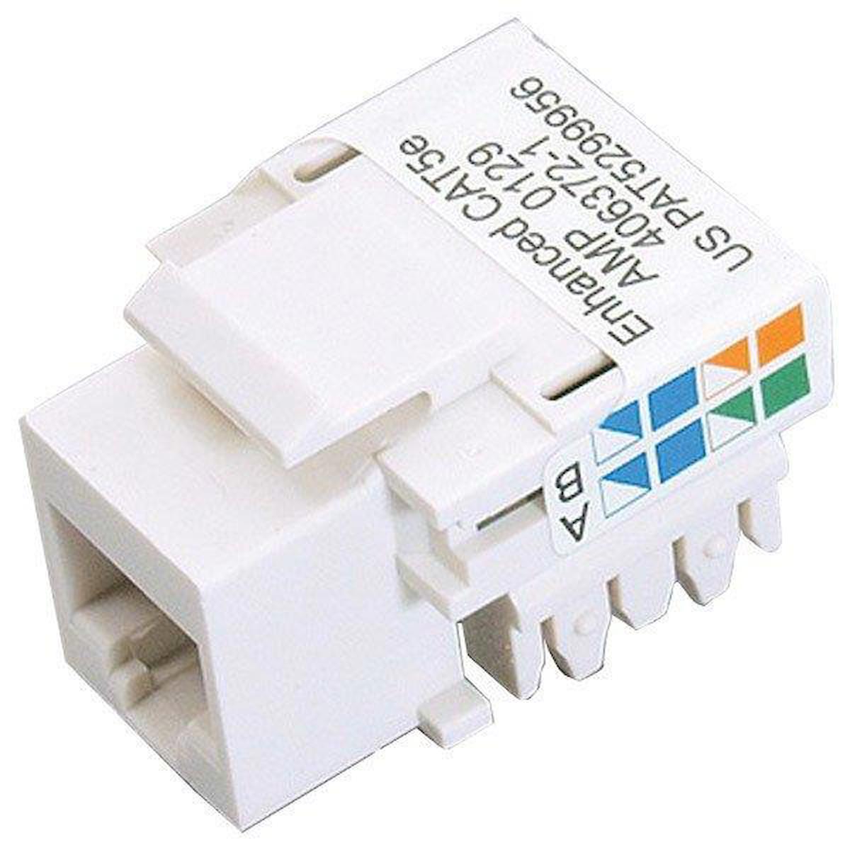 Powermaster RJ 45 Keystone Jack Şase CAT5E-8P8C 