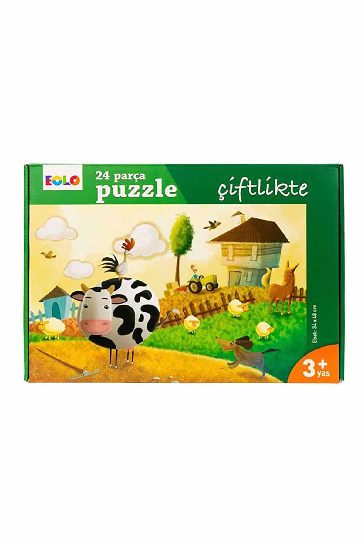 Eolo Yayıncılık Yaşam 24 Parça Çocuk Puzzle