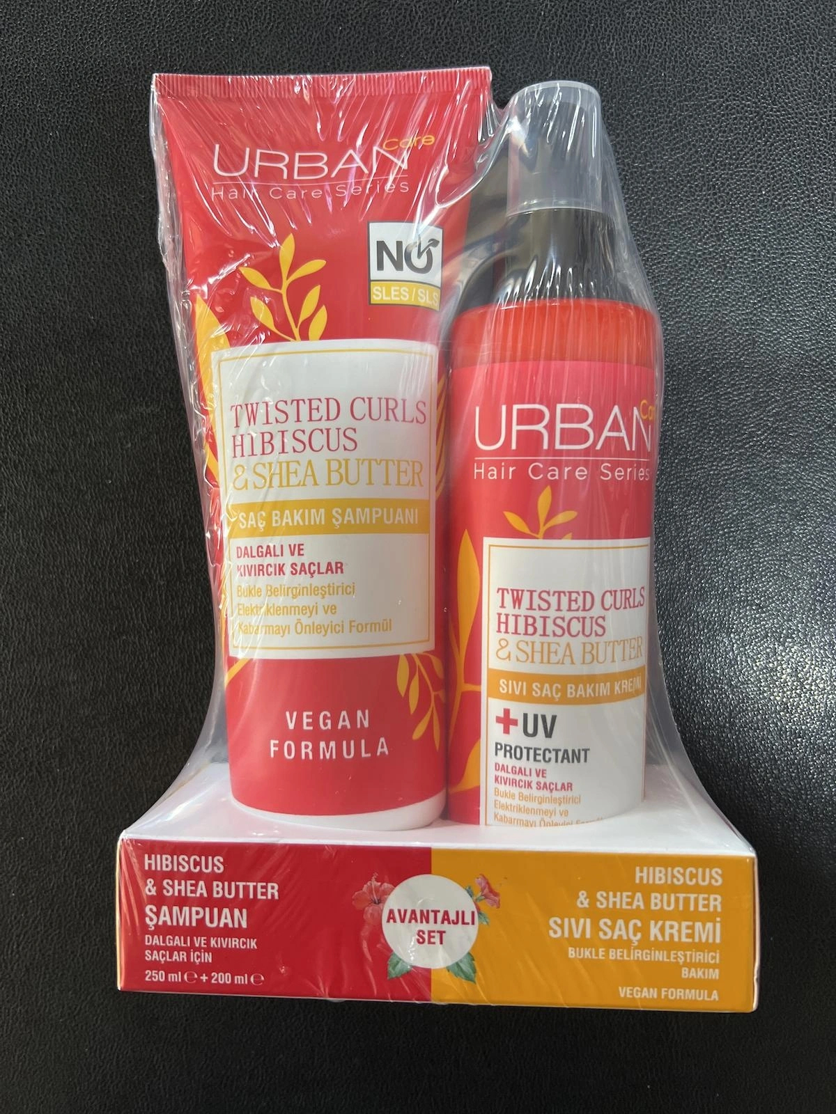 URBAN SET HIBISCUS ŞAMPUAN ve SAÇ KREMİ 250+200 ML