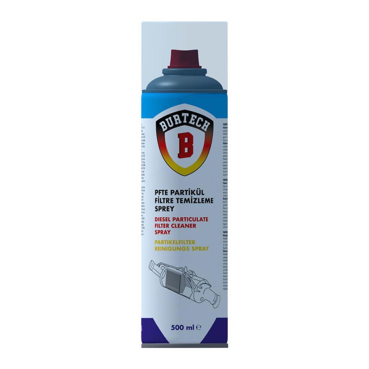 Burtech Dizel Partikül Filtre Temizleyici Sprey 500 Ml