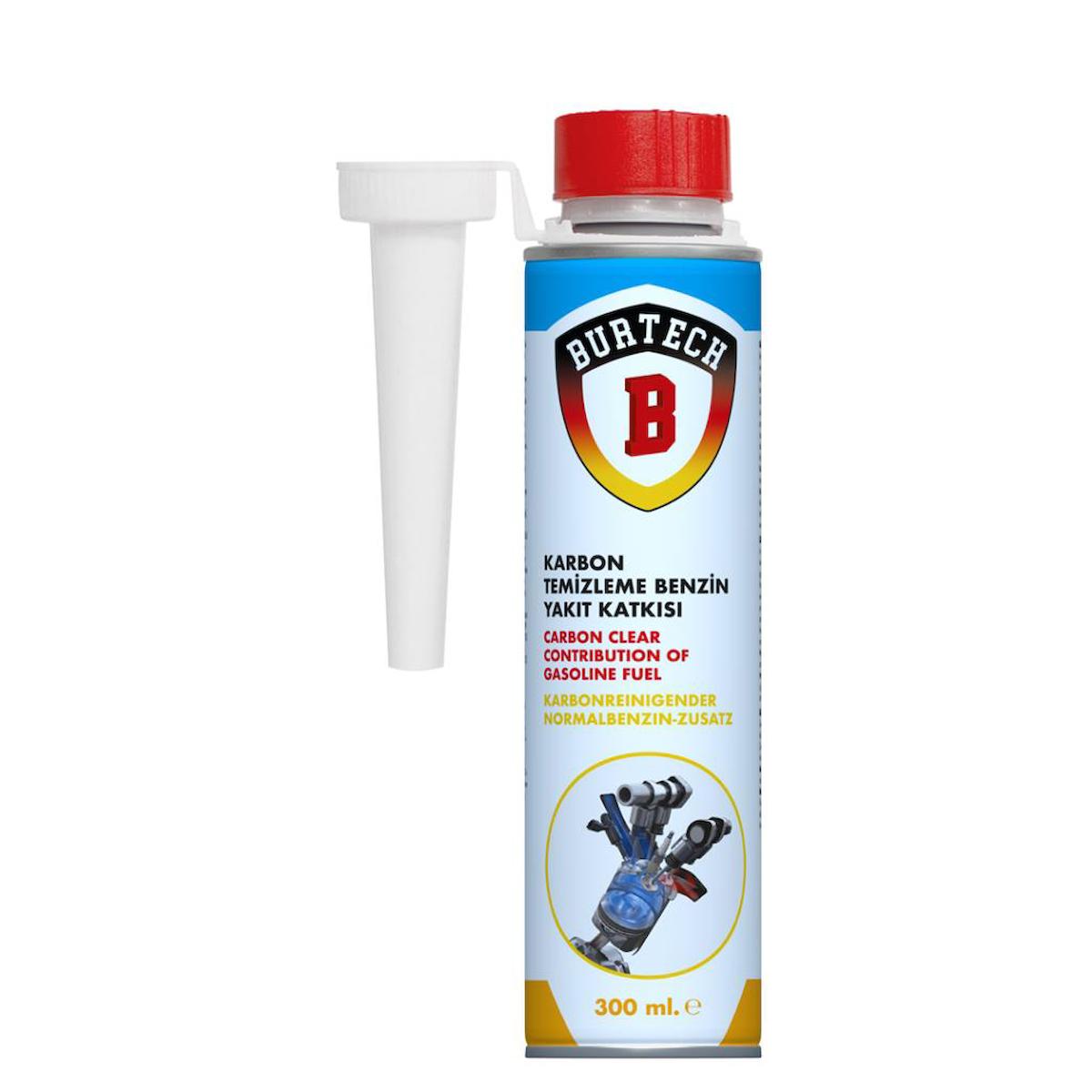 Burtech Karbon Temizleme Benzin Yakıt Katkısı 300 Ml