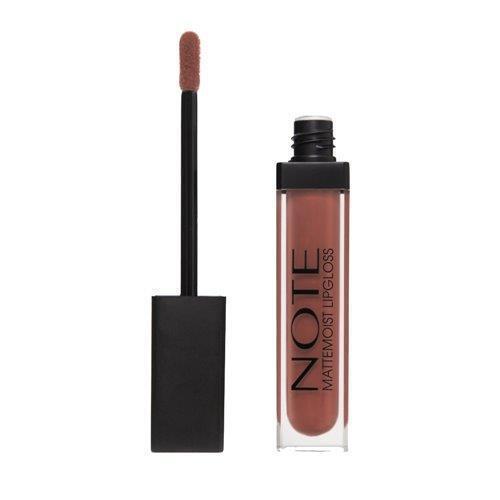 Note Mattemoist Lipgloss Yarı Mat Saten Bitişli Likit Ruj 413 Coral Touch - Kahverengi