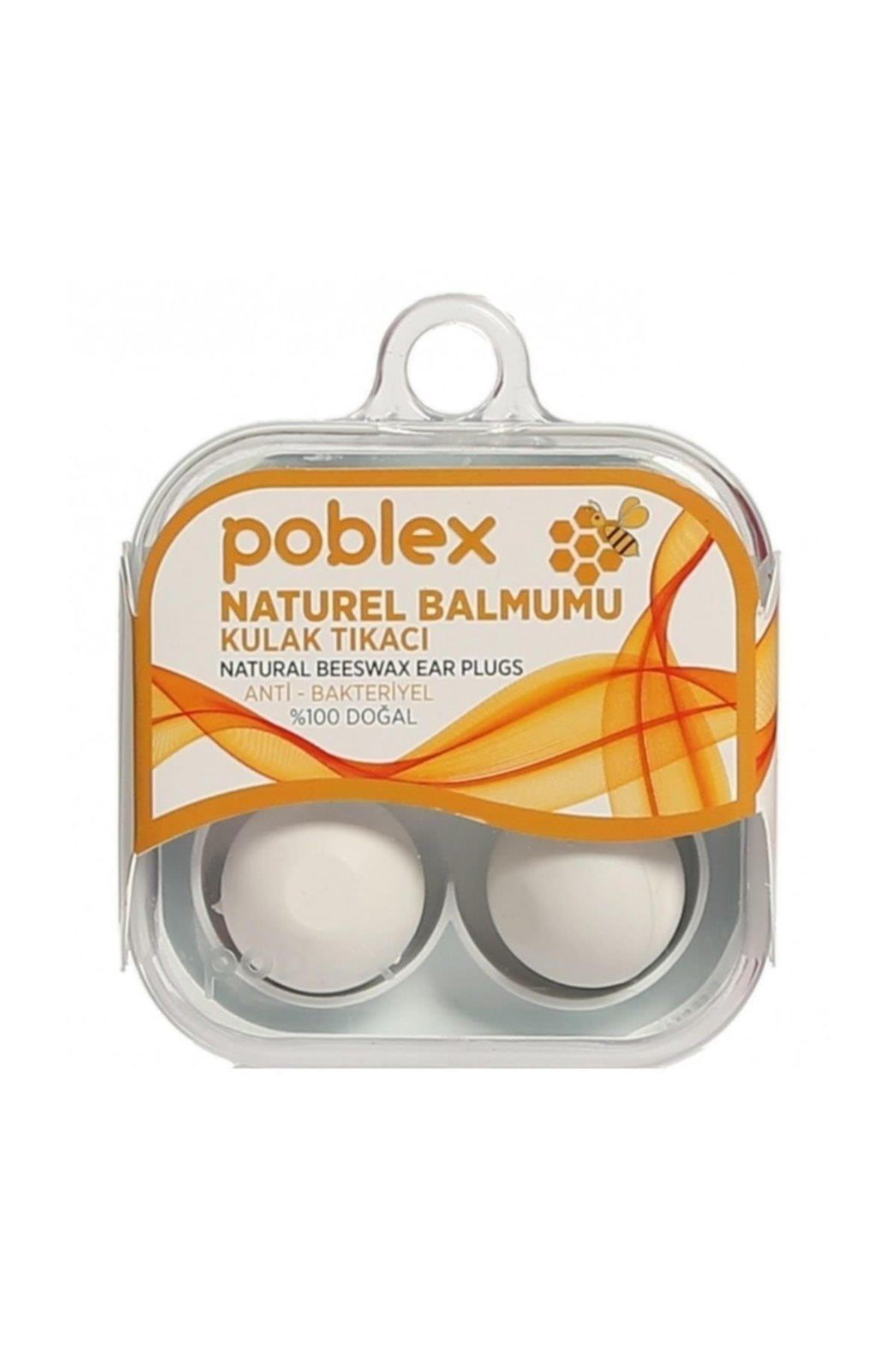 POBLEX NATUREL BALMUMU 4 LÜ KULAK TIKACI