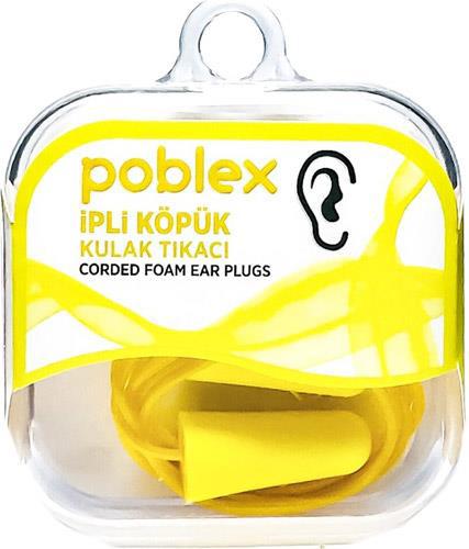 POBLEX İPLİ KÖPÜK KULAK TIKACI