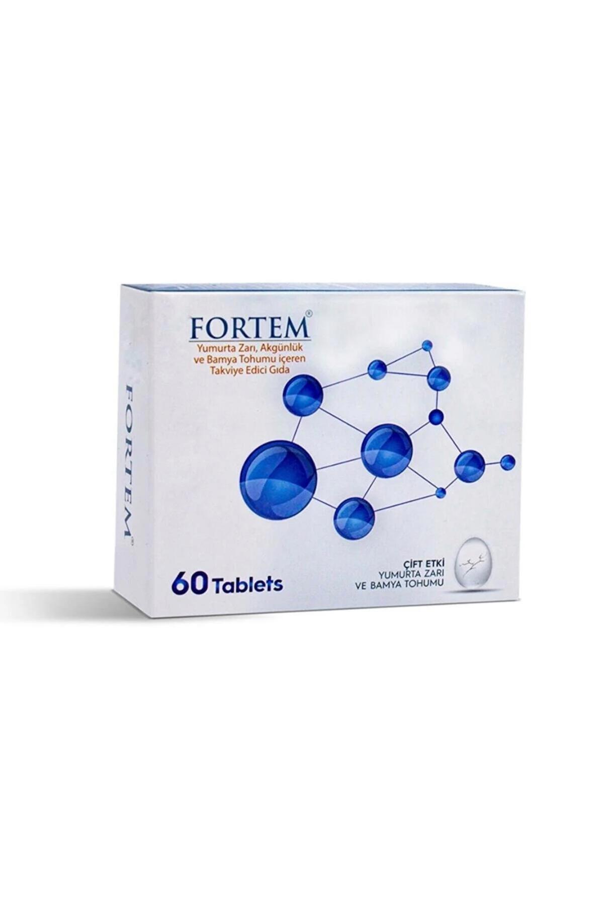 Fortem Yumurta Zarı ve Bamya Tohumu 60 Tablet