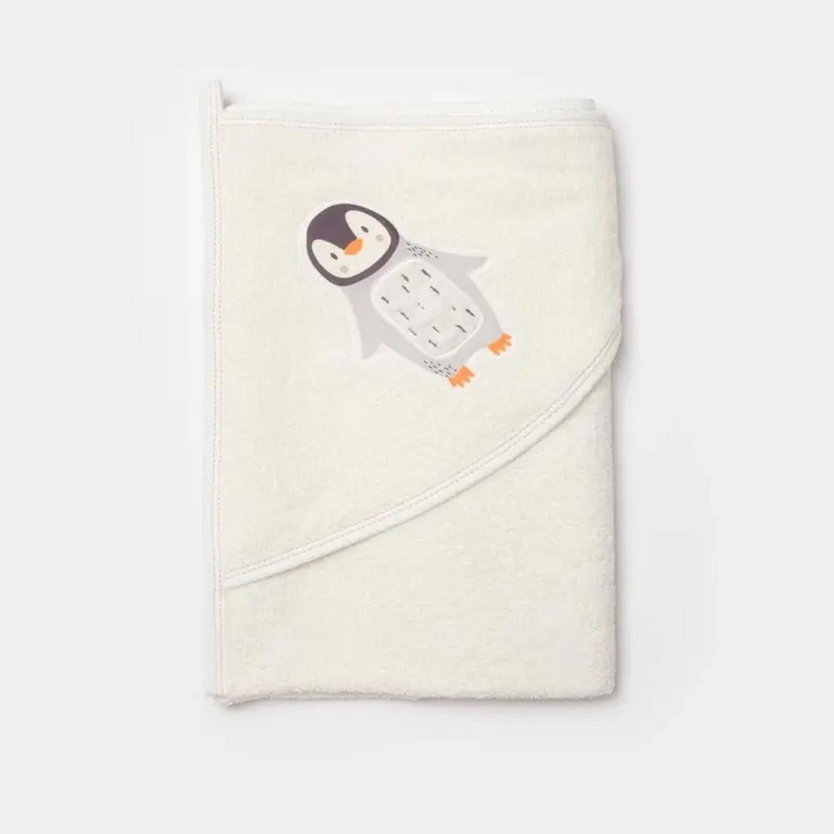 Bibaby Penguen Bebek Havlusu 75x75 Cm 66459