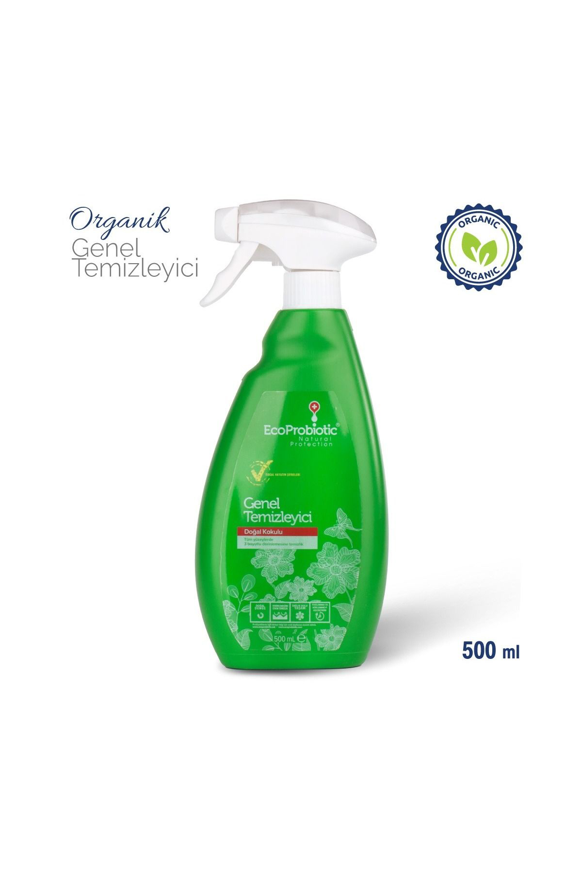 Organik Çok Amaçlı Genel Temizleyici 500 ml